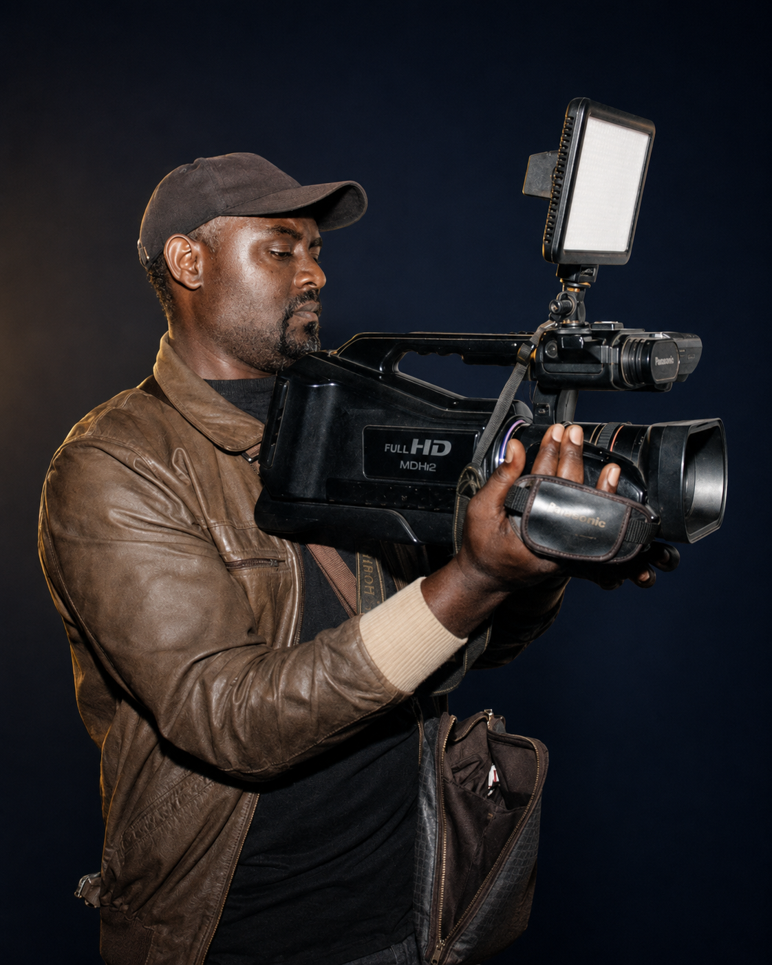 Larry Entertainment filming a LionStride media production
